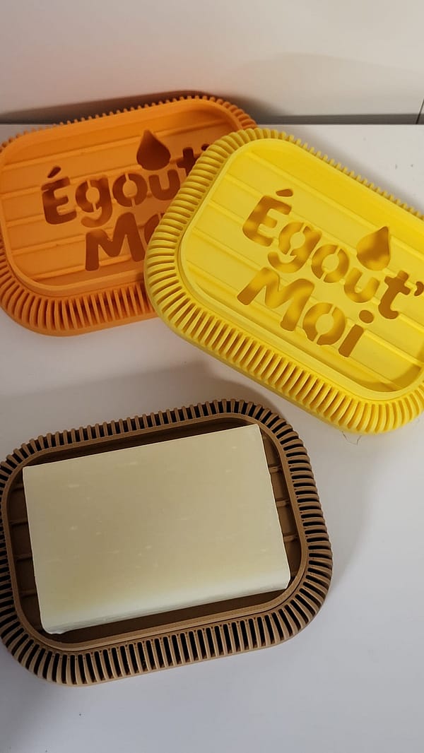 Porte savon en 3D