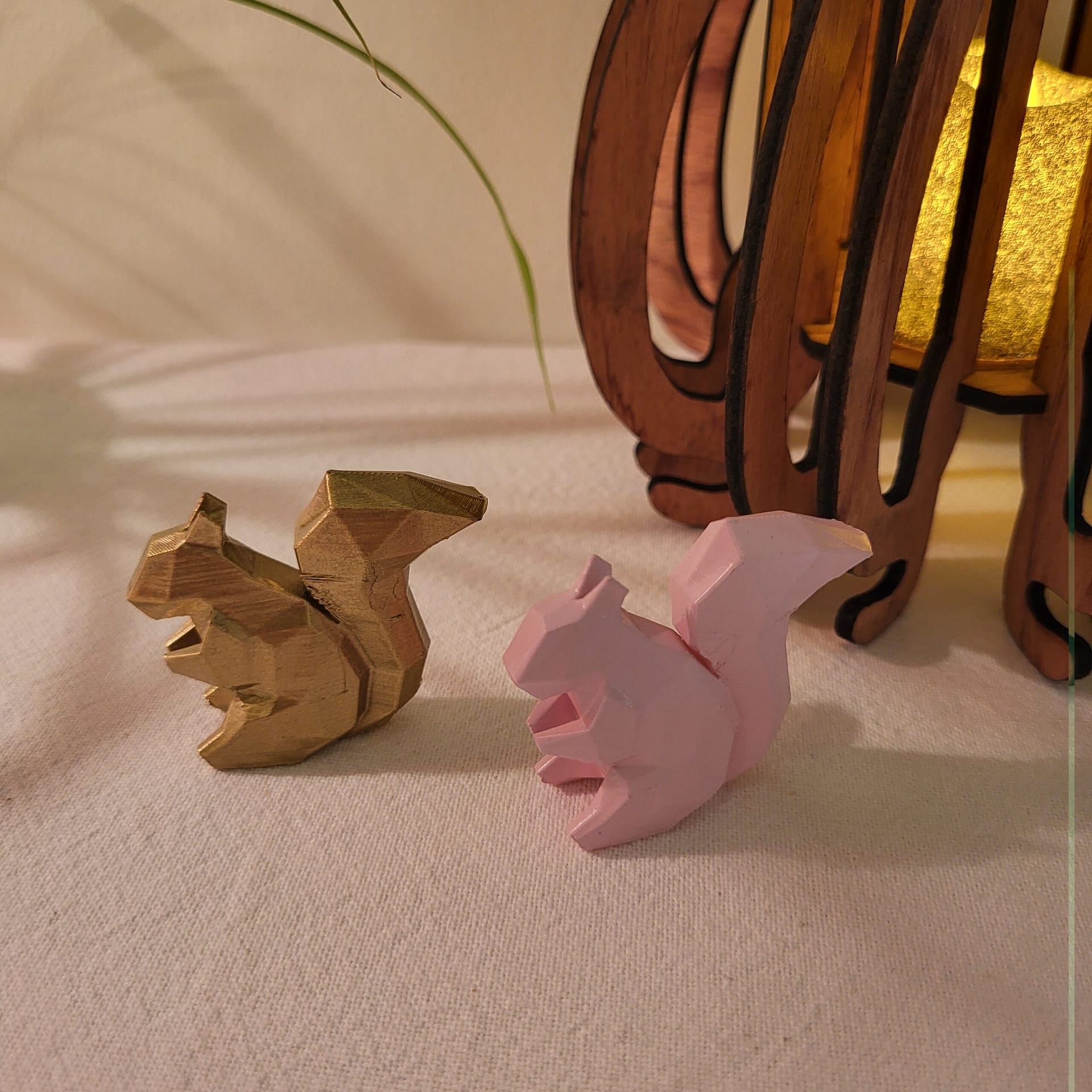 Décoration Ecureuil 3D, taille et couleur personnalisbale sur demande