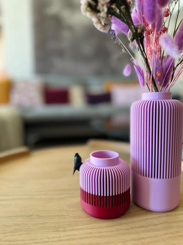 Vase SOLEA emboîtables en 3D