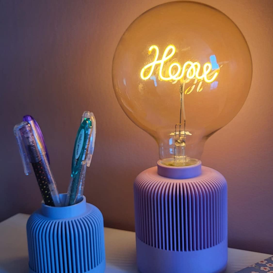 Lampe solelight en impression 3D